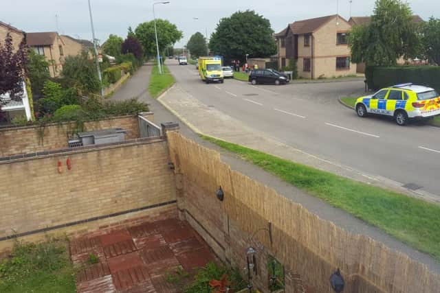 The scene at Gunthorpe Ridings. Pic: Dave Radwell