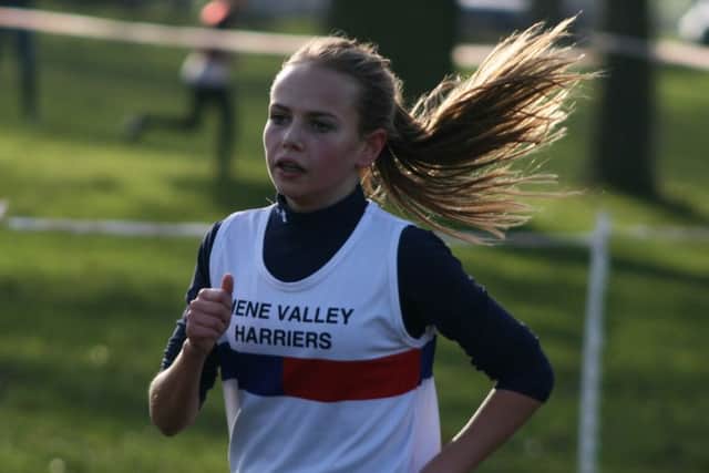 Amber Park won the Under 15 800m A race.
