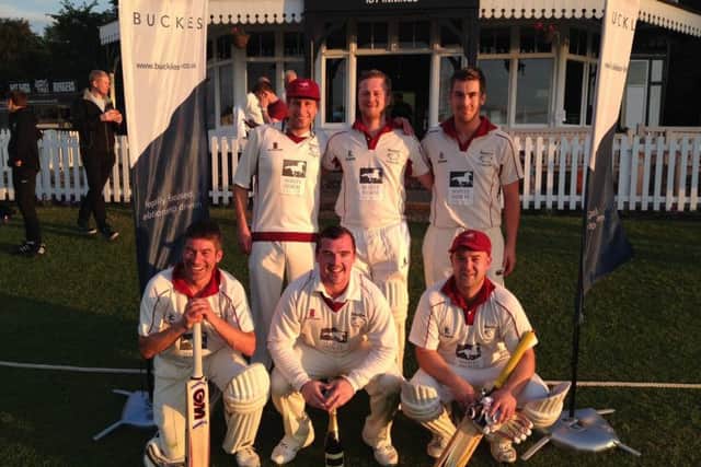 The Baston team through to finals night at the Burghley Park sixes.