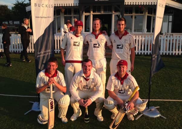 The Baston team through to finals night at the Burghley Park sixes.
