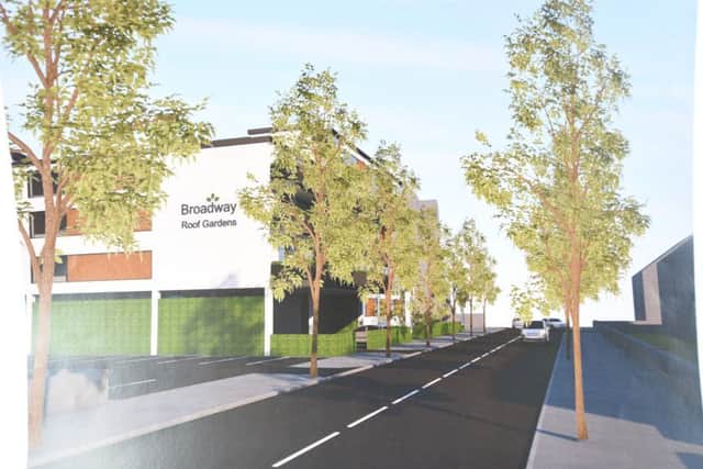The Broadway Theatre plans.