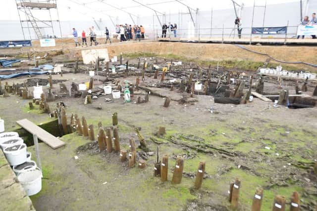 Final press visit to Must Farm bronze age site EMN-160713-131214009