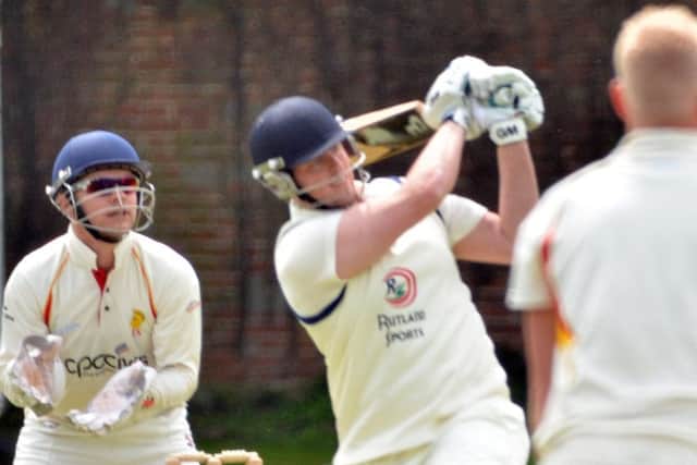 Tom Dixon top scored for Bourne against Ketton in the Stamford Charity Cup Final.