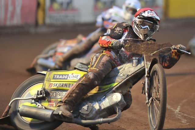 Lasse Bjerre rides for Panthers at Ipswich tonight.