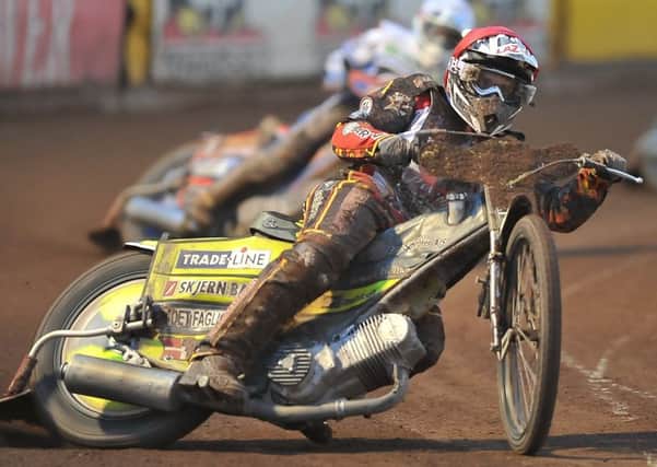 Lasse Bjerre rides for Panthers at Ipswich tonight.