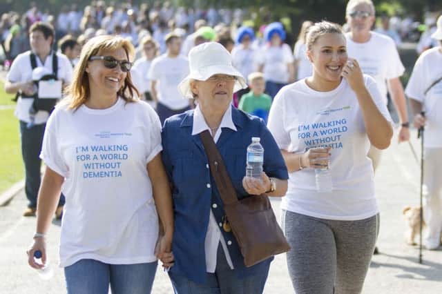 Alzheimer's Society's Peterborough Memory Walk Photo by Terry Harris. EMN-150921-141929001