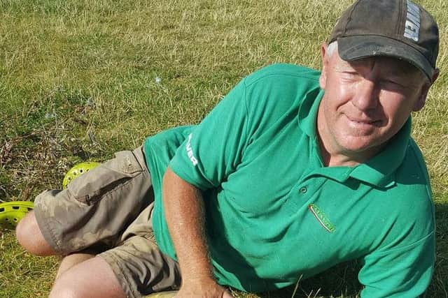 Graham Dack won £5,000.