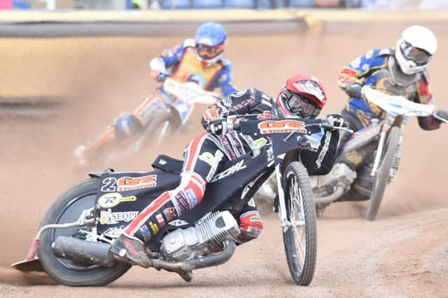 Craig Cook in action.