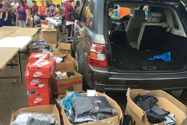 The seized counterfeit goods. Photo: Peterborough City Council