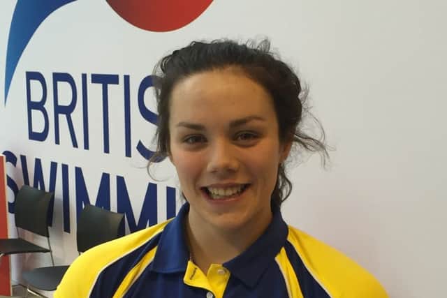 Leah Roughan of COPs just missed out on a bronze medal at the British Swimming Championships in Sheffield.