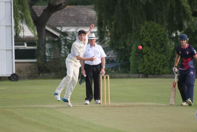 Ben Collins took five wickets for Bourne at Sleaford.