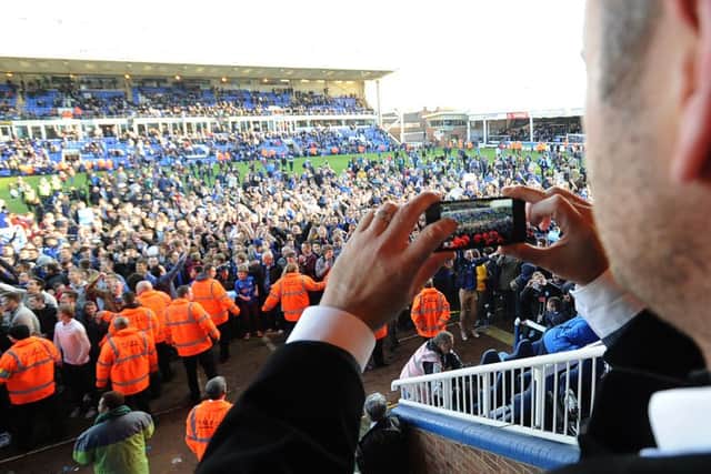 Posh chairman Darragh MacAnthony wants the fans to flock to the ABAX Stadium.