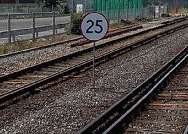 The 25mph speed limit at Fletton junction