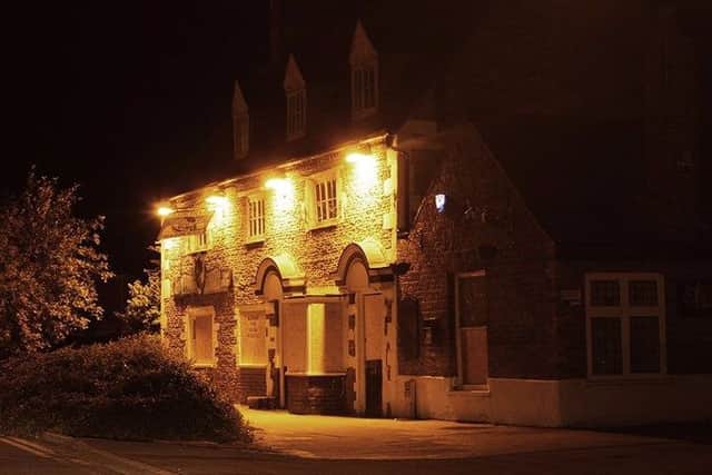 The Blue Boar. Pic: @EyePeterborough