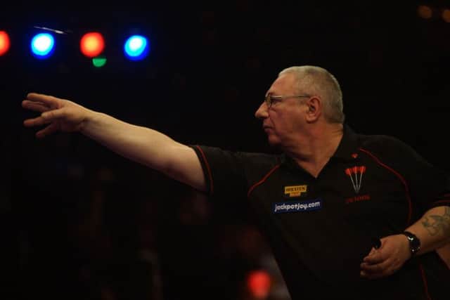 Dennis Harbour in action at the Lakeside.