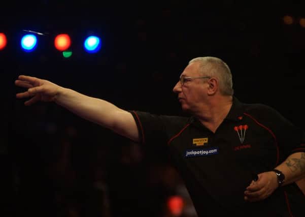 Dennis Harbour in action at the Lakeside.