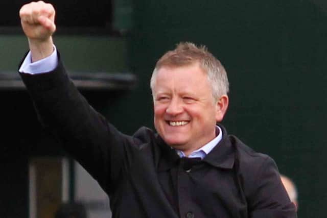 New Sheffield United manager Chris Wilder.