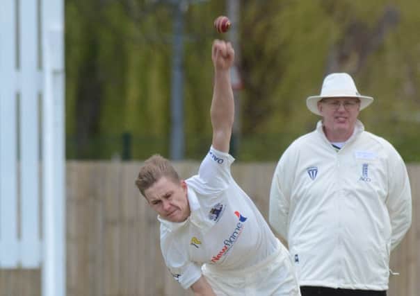 David Sayer took 3-26 and scored 23 not out as Peterborough Town won at Brixworth.