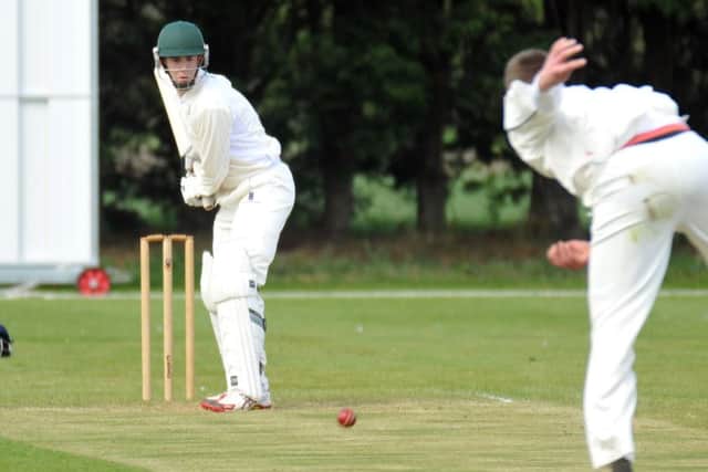 Connor Gillett scored 57 for Market Deeping at Uppingham.