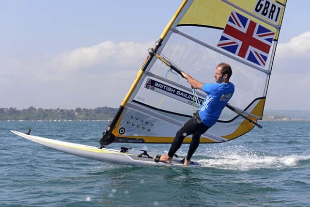 Nick Dempsey in action. Photo: Rick Tomlinson.