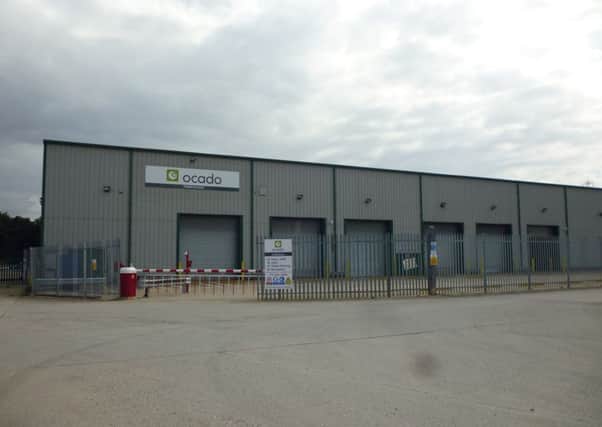 Online retailer Ocado's new distribution hub in Fengate, Peterborough.