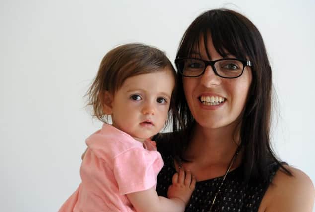 Bryony Gigner and daughter Gabriella