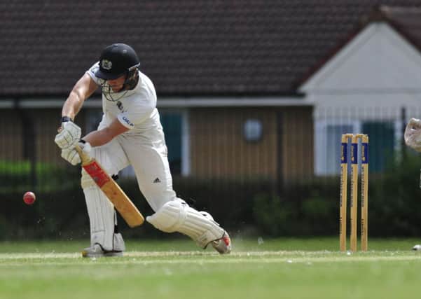 Alex Mitchell scored 39 for Peterborough Town against Ufford Park.