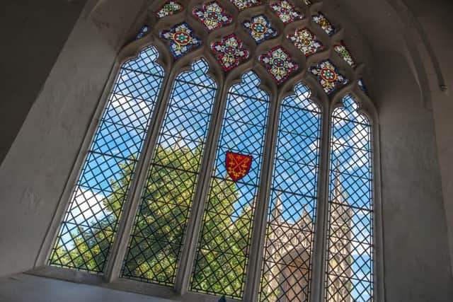 The photo of the Cathedral window in the photography competition Photo: Matthew Roberts