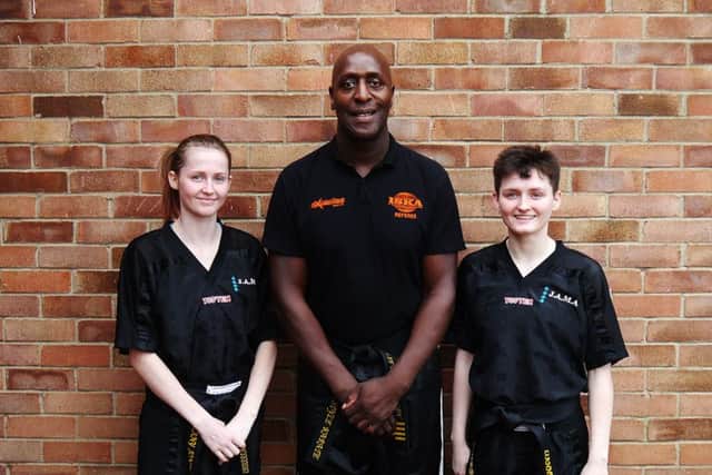 Bethany Jones, Clifton Findley and Lianne Jones.