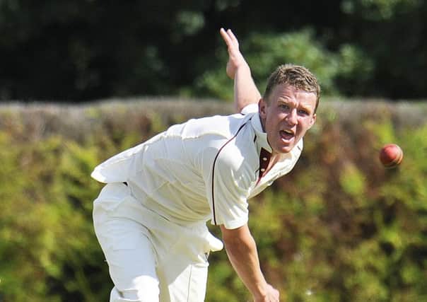 Andrew Wright bowled well for March.