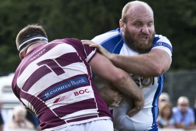 Nico Steenkamp scored for Borough.