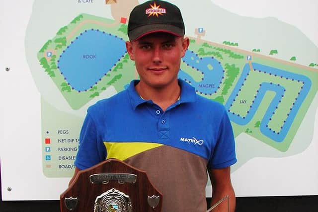 Tom Edwards won the Rookery Waters £1,000 grand final.