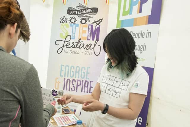 Peterborough's first STEM festival takes place in October. Photo: Leah Barfield