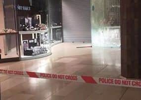 The scene of the crime. Pic: Jamie Holmes