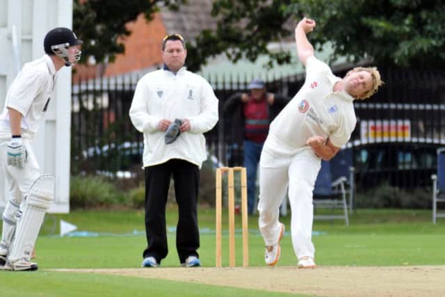 Colin Cheer claimed 4-81 for Bourne against Woodhall Spa.