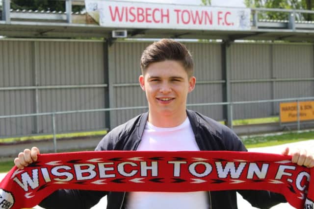 Jack Friend scored a second-half hat-trick for Wisbech against Potton.