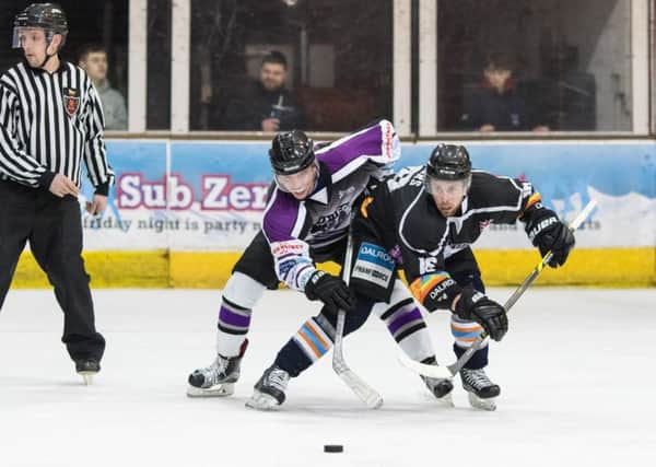 Marc Levers scored the first Phantoms goal of the season.