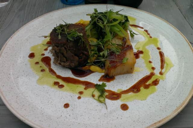Brad Barnes dines at Mill Street in Oakham.