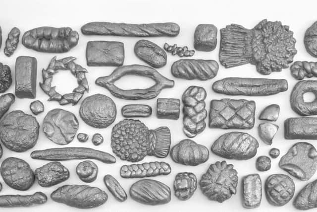 The bread casting from the exhibition