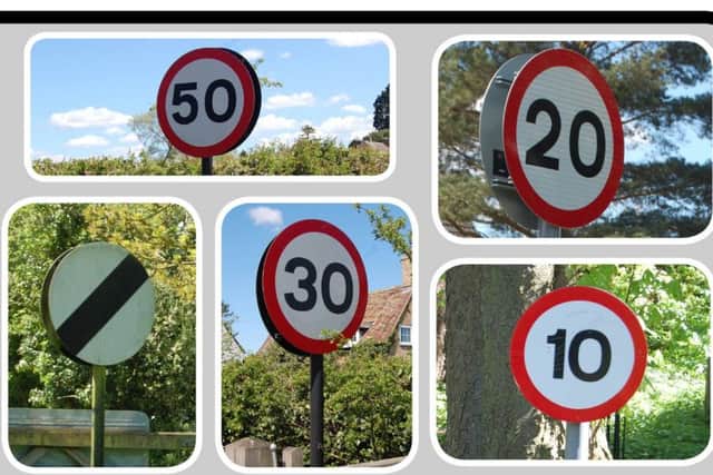 Speed limits are not targets
