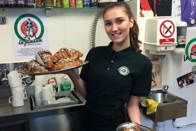 Tallulah worked in La Piazza