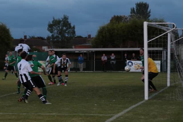 Wilkins Makate scores for Northern Star. Picture: Tim Gates