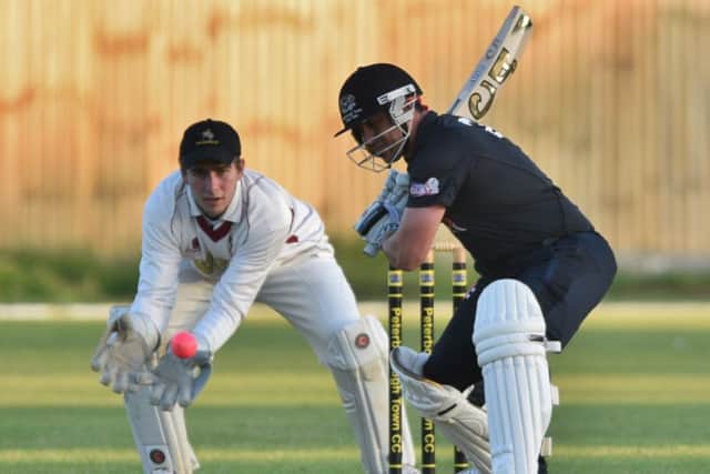 Asim Butt scored 61 for Peterborough Town against Old Northamptonians.