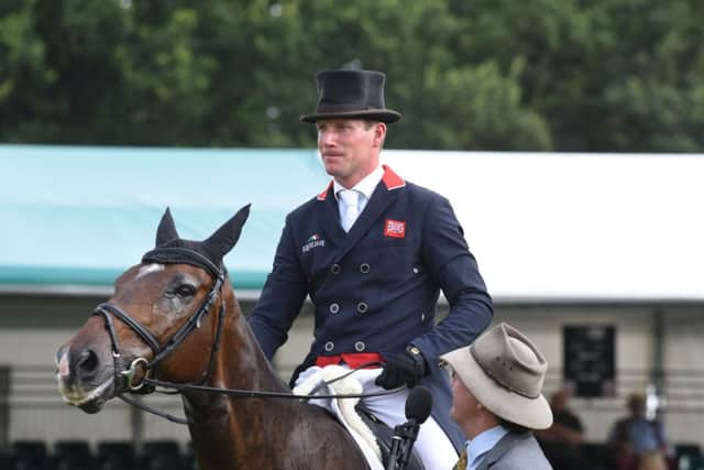 Burghley Horse Trials 2016 Dressage day 2 Oliver Townend EMN-160209-150858009