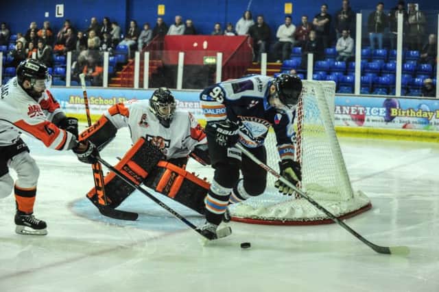 Ales Padelek was on target for Phantoms in Milton Keynes.
