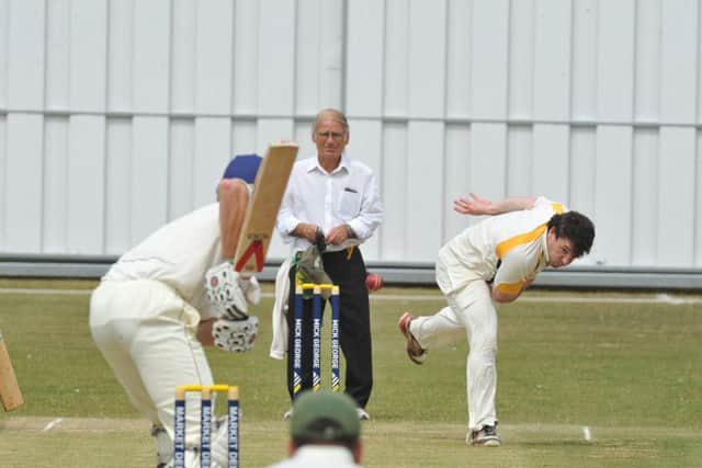 Ali Sharp took a wicket for Market Deeping at Boston.