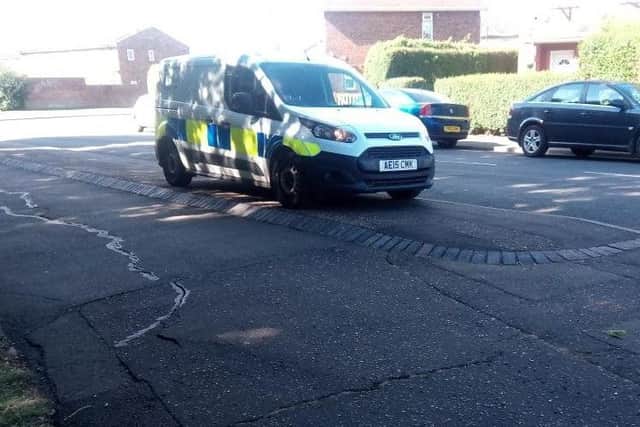 The scene of the sexual assault in Padholme Road