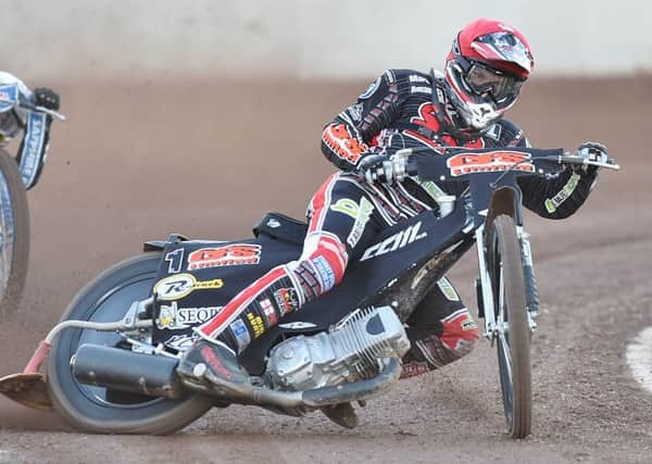 Panthers' number one Craig Cook collected just five points at the Premier League Riders Championships in Sheffield.