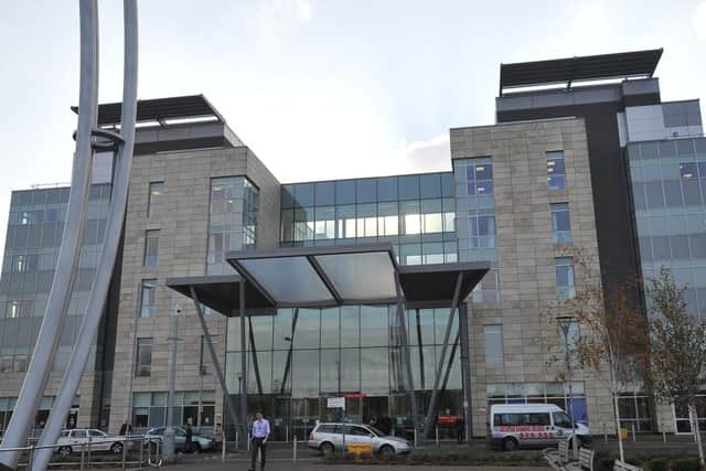 Peterborough City Hospital exteriors EMN-141118-141223009