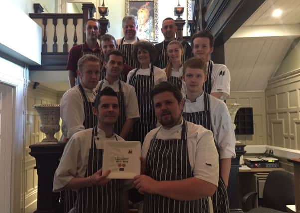 The William Cecil at Stamford  has been awarded a second AA Rosette for Culinary Excellence